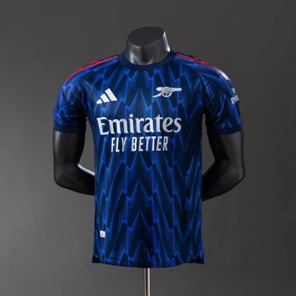 Fanella Arsenal 2025/26 Away pamje përpara