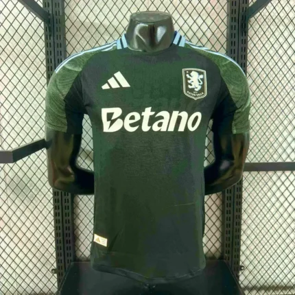 Fanella Aston Villa 2025/26 Away pamje përpara