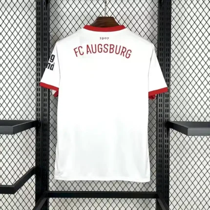 Fanella Augsburg 2025/26 Home pamje mbrapa