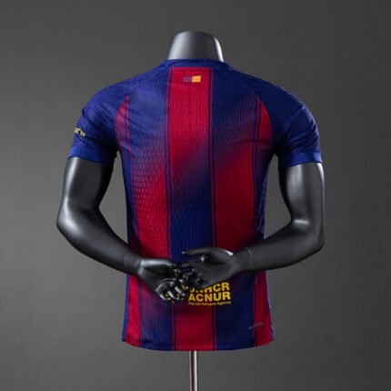 Fanella Barcelona 2025/26 Home pamje mbrapa