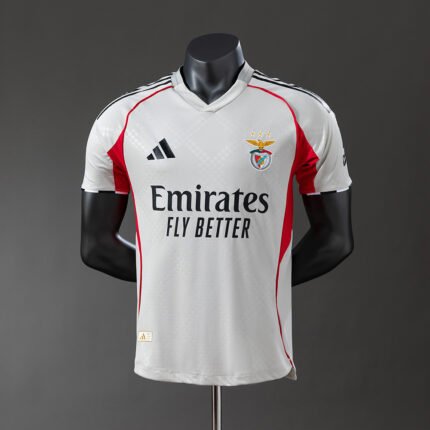 Fanella Benfica 2025/26 Away pamje përpara