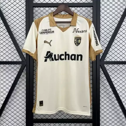 Fanella Rc Lens 2025/26 Away pamje përpara