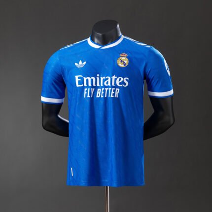 Fanella Real Madrid 2025/26 Away pamje përpara