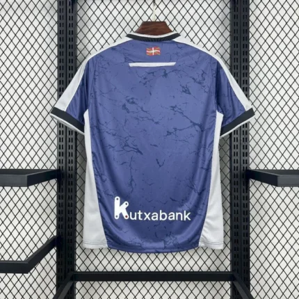 Fanella Real Sociedad 2025/26 Away pamje mbrapa