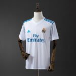 Fanella Retro Real Madrid 2017/18 Home pamje përpara