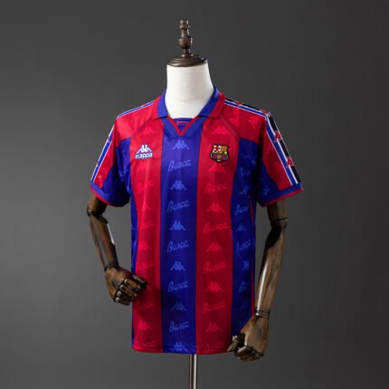 Fanella Retro Barcelona 1996/1997 Home pamje përpara