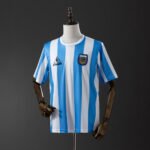Fanella Retro Argjentinës 1986 Home pamje përpara