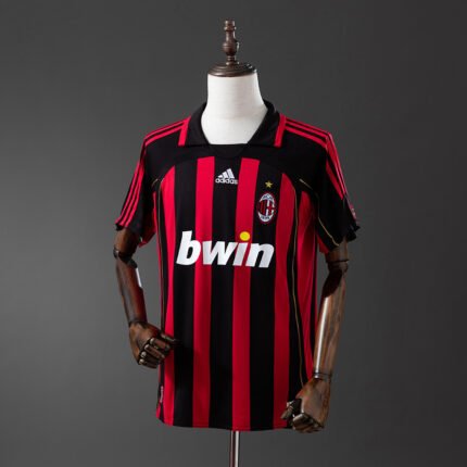 Fanella Retro AC Milan 2006/07 Home pamje përpara