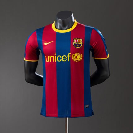 Fanella Retro Barcelona 2010/11 Home pamje përpara