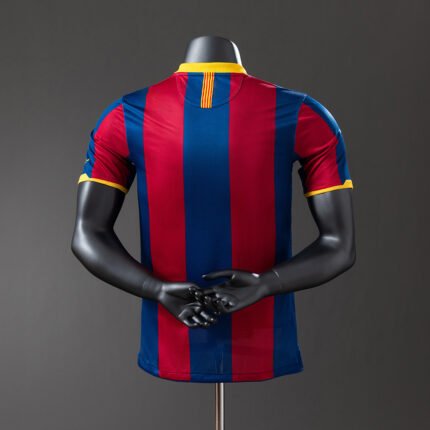 Fanella Retro Barcelona 2010/11 Home pamje mbrapa