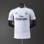 Fanella Retro Real Madrid 2013/14 Home pamje përpara