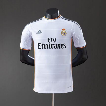 Fanella Retro Real Madrid 2013/14 Home pamje përpara